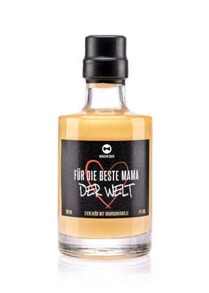 Eierlikör mit Bourbonvanillenote - „Beste Mama der Welt“