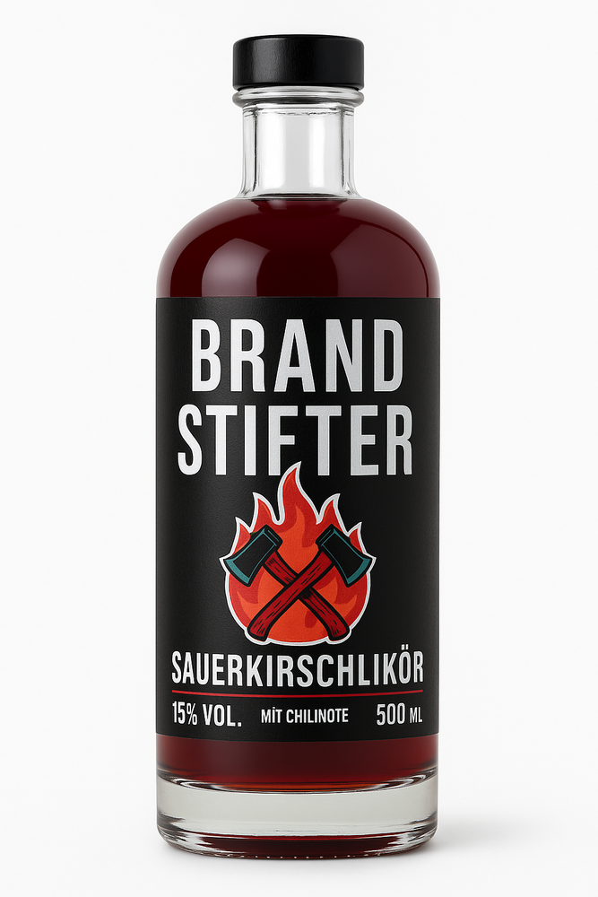 Brandstifter - Likör [Sauerkirschlikör mit Chili]