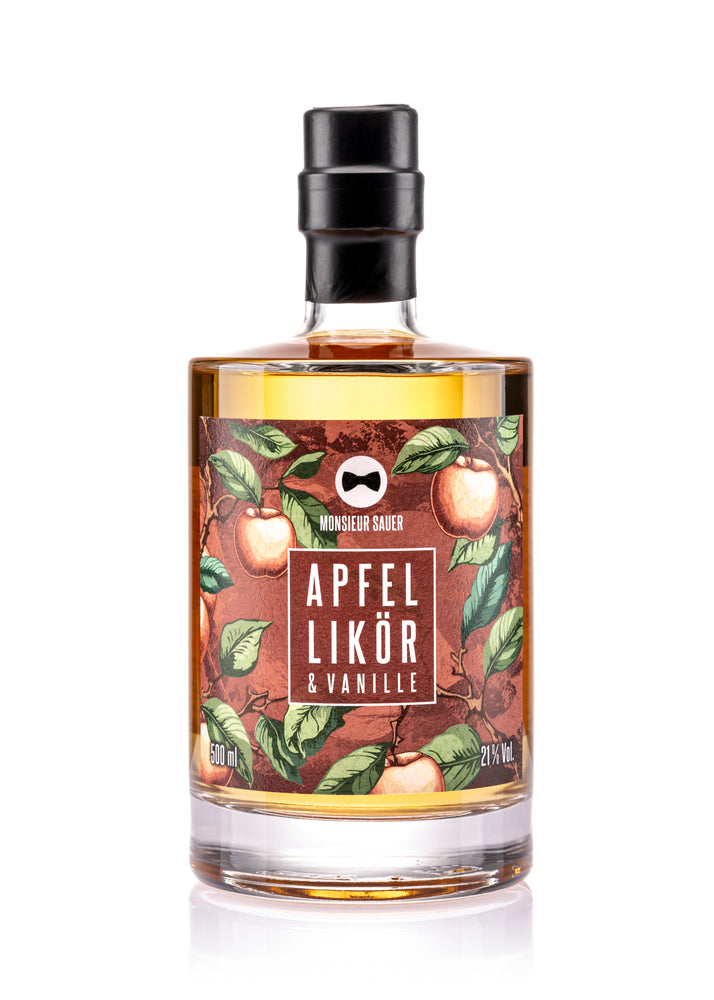 Apfellikör mit Vanille