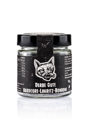 Schwarzer Peter - Hardcore Lakritz Bonbons [100g]